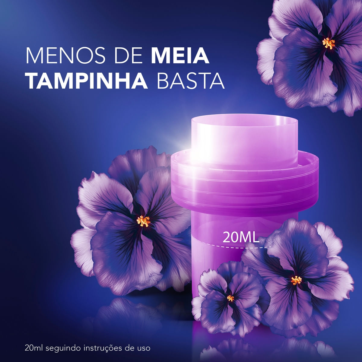 Amaciante Downy Concentrado Lirios do Campo 500 ml