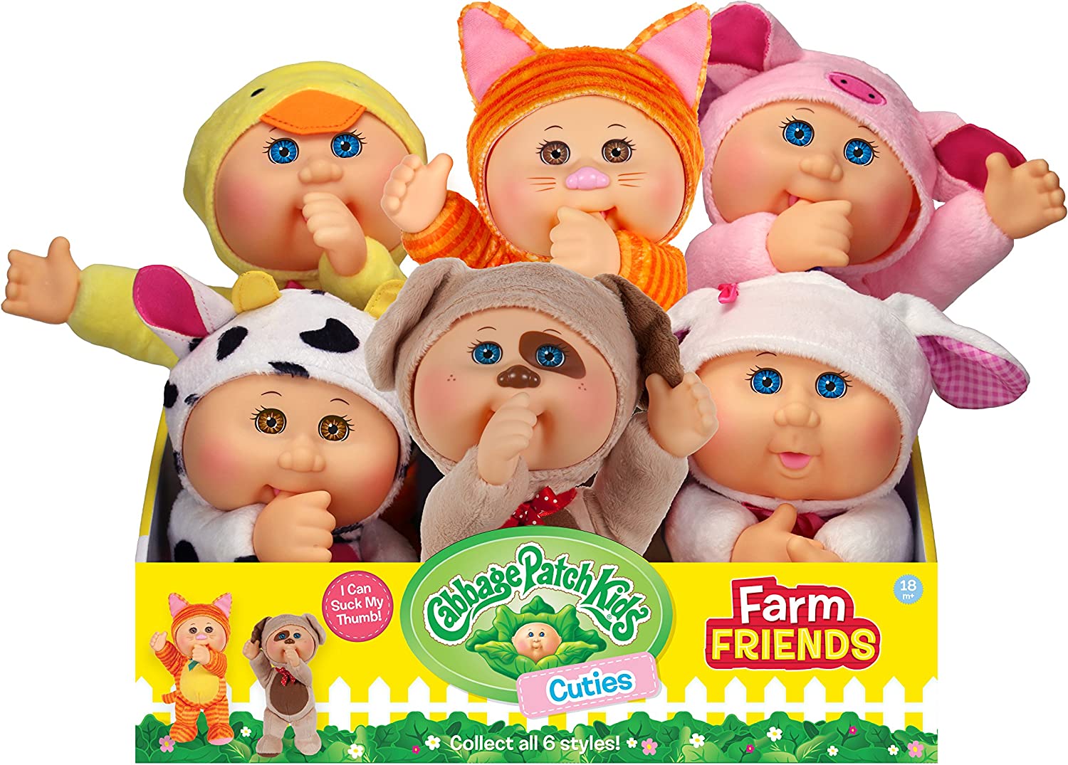 Cabbage Patch Kids Cuties Collection, Kallie The KittyBaby Doll