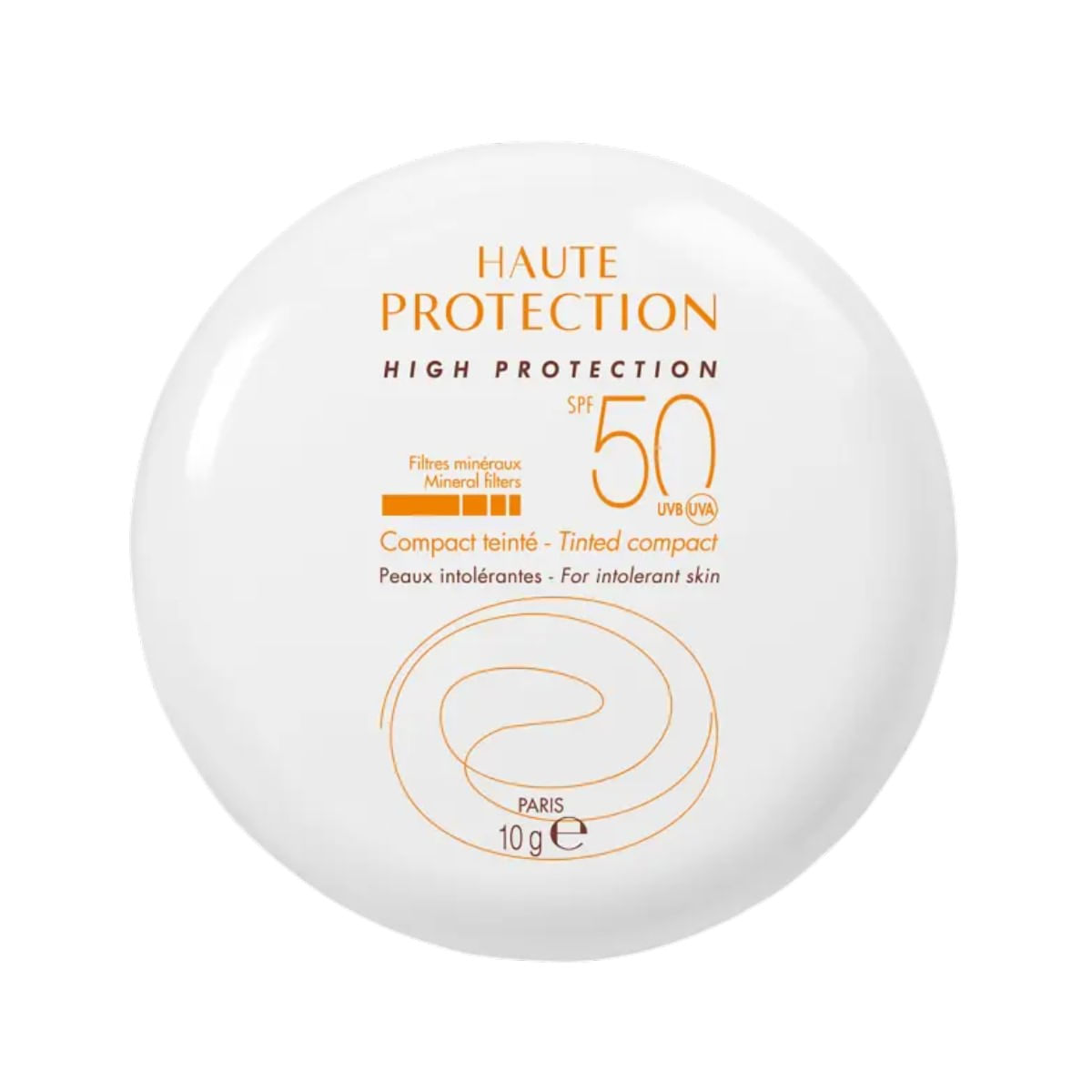 Protetor Solar Facial Compacto FPS50 Avene Haute Protection 10g