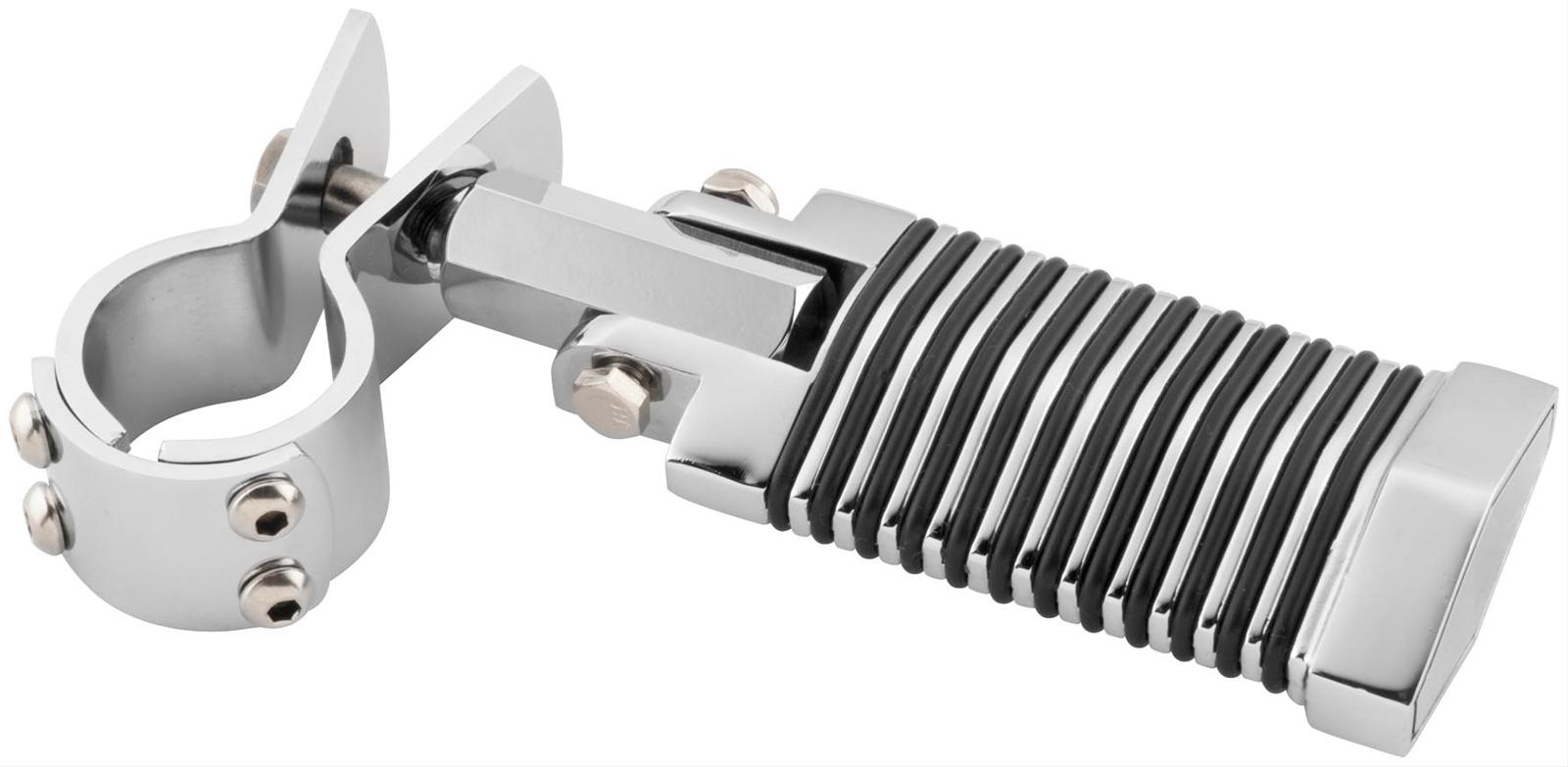 BikeMaster 171213 BikeMaster Engine Guard and Frame Rail Clamp Foot Pegs