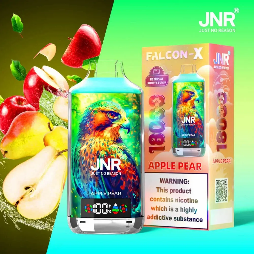 🔥JNR Falcon-X 18K 💨 Smart Display Disposable