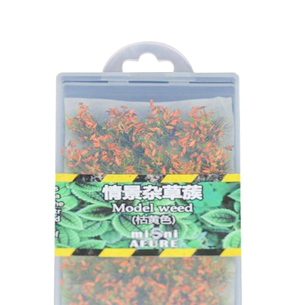 Miniatures Handmade Bush Scale Train Landscape Scene Simulated Building Grass Mate Doll Grass Model Simulation Model Grass Tuft TYPE B