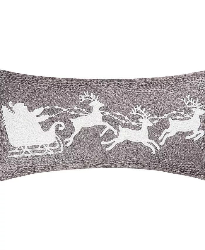 CandF Home Flying Sleigh Pillow， 12
