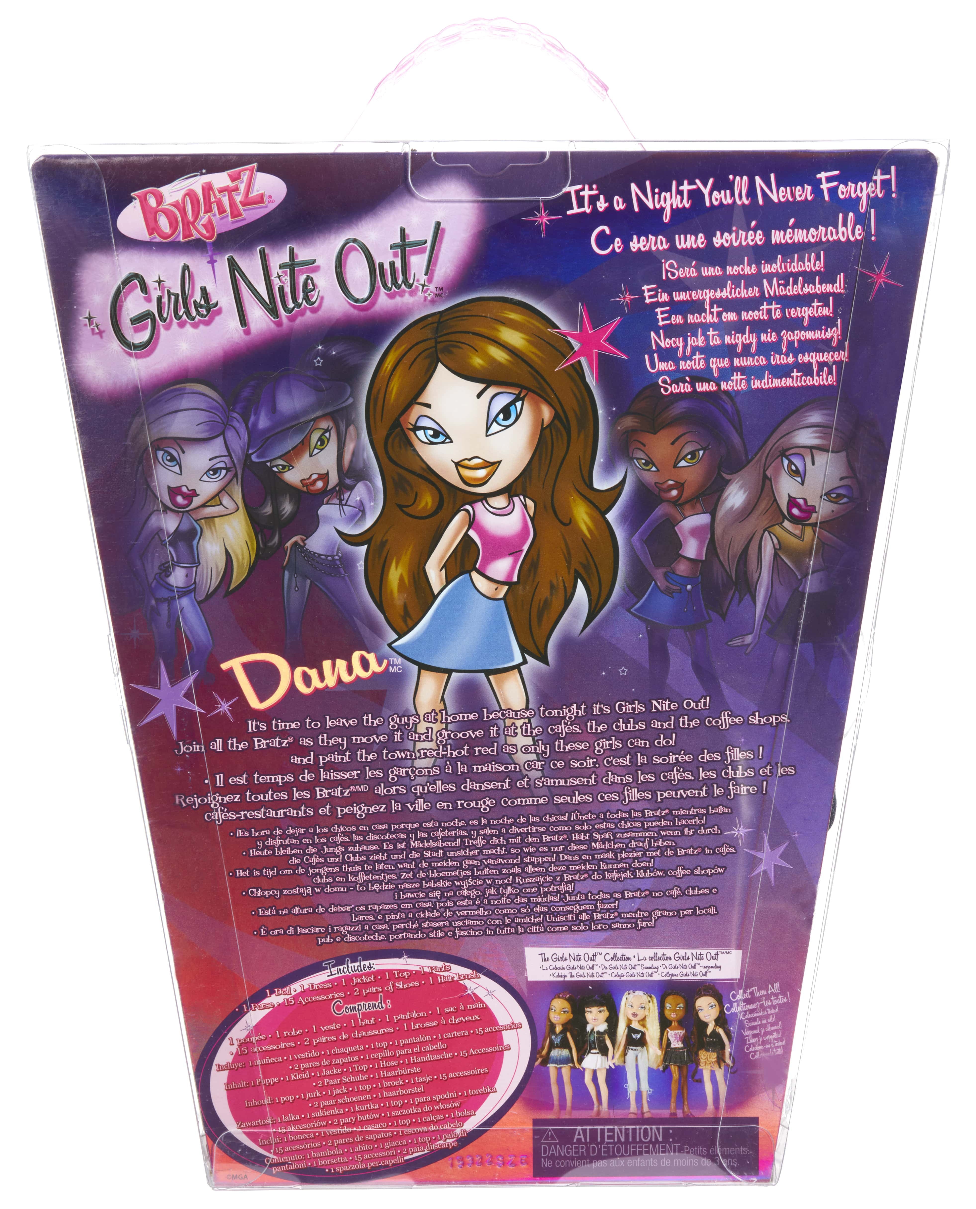 Bratz Girls Nite Out Doll- Dana