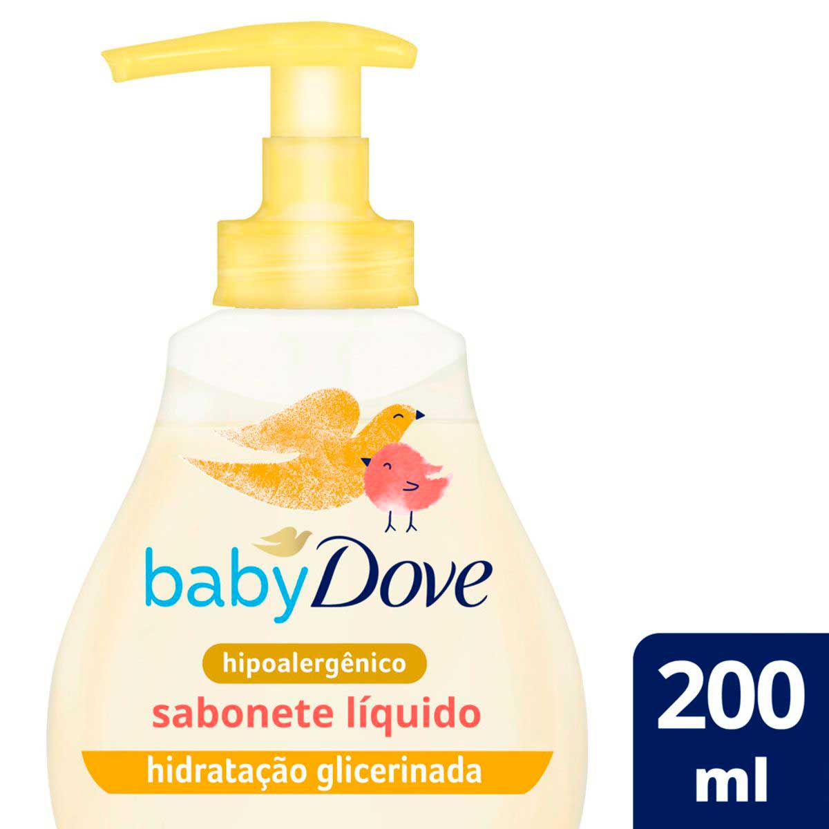 Sabonete Liquido Baby Dove Hidratacao Glicerinada 200ml