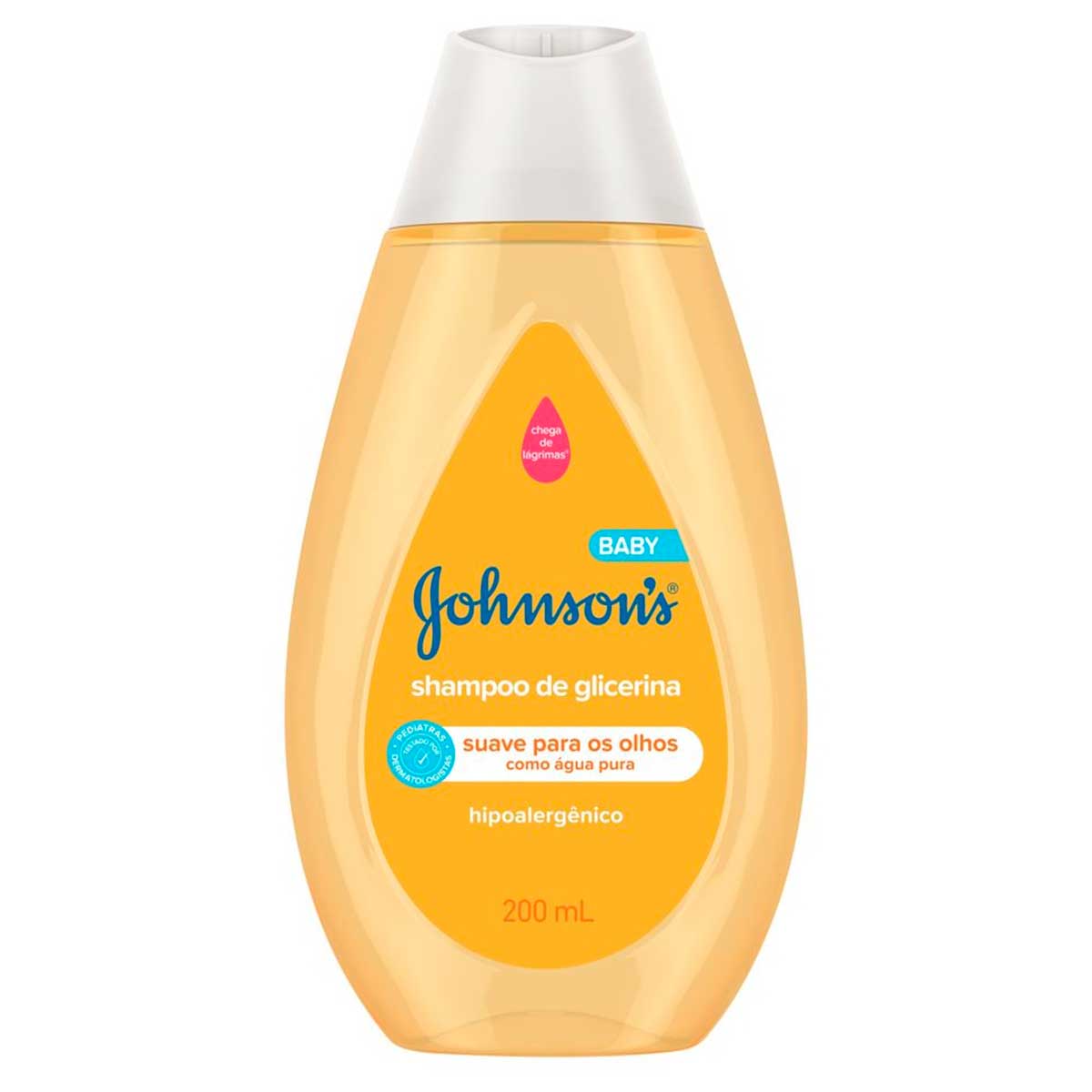 Shampoo para Bebe Johnson's Baby Glicerina 200ml