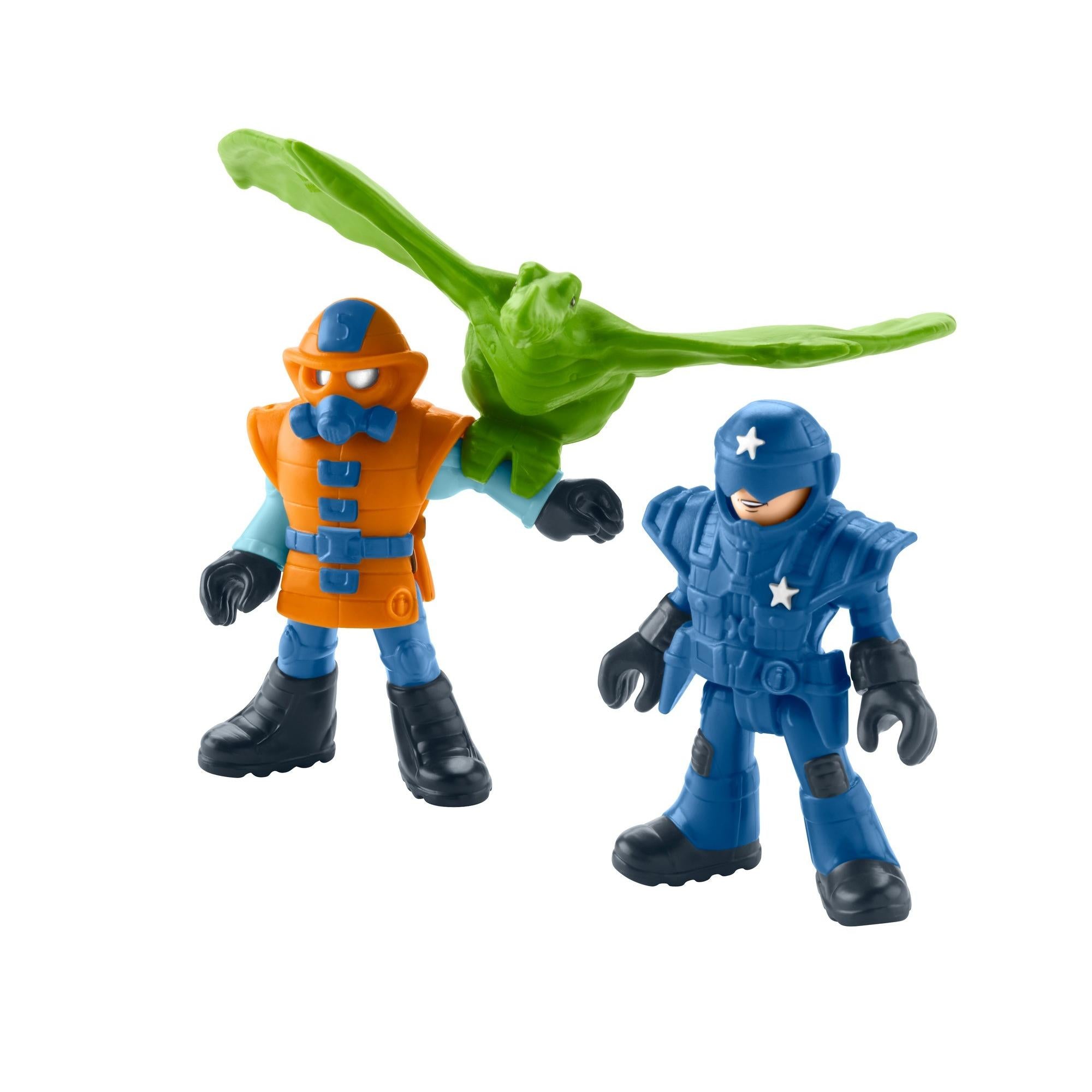 Imaginext Jurassic World Park Workers and Pterodactyl