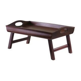 Winsome Sedona Bed Tray Curved Side Foldable Legs Large Handle 94725