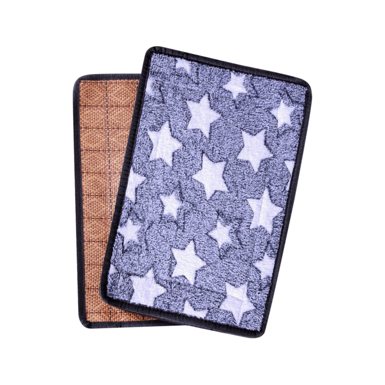 STEADY Pet Cooling Pad 2 In 1 Pet Cooling Pad Star Pattern Pet Bed Box Mat， Durable Cooling Pad For Small， Medium And Large Dogs And Cats