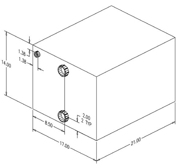 Moeller 41220 Moeller Marine Waste Tanks