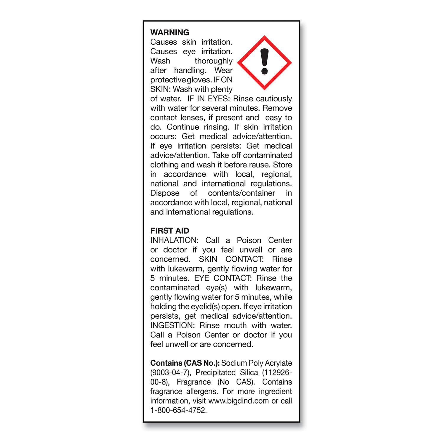 D-Vour Absorbent Powder by Big D Industries BGD166