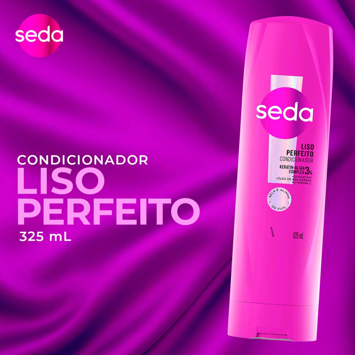 Tratamento Condicionador Seda Liso Perfeito 325 ml