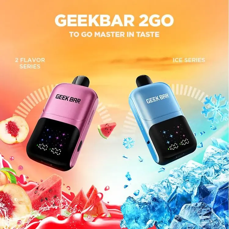 Geek Bar 2GO 50K Disposable Vape - 2 Flavors