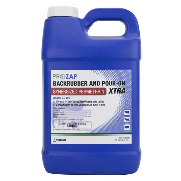Pro-Zap Backrubber and Pour On