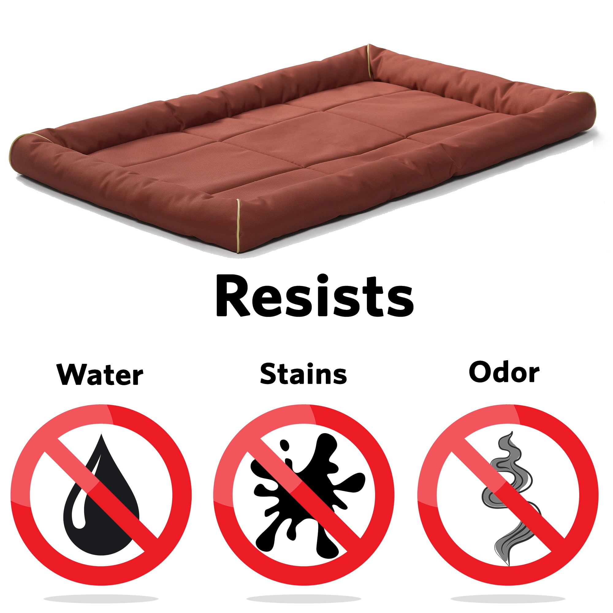 MidWest Ultra-Durable Dog Bed and Crate Mat， 42