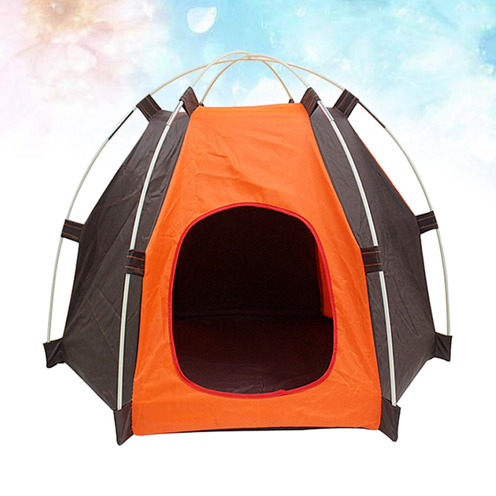 NUOLUX Portable Foldable Up Pet Tent Waterproof Oxford Outdoor Indoor Tent Dog House Puppy Tent Nest Kennel For Small Dog Puppy Kitten Cat