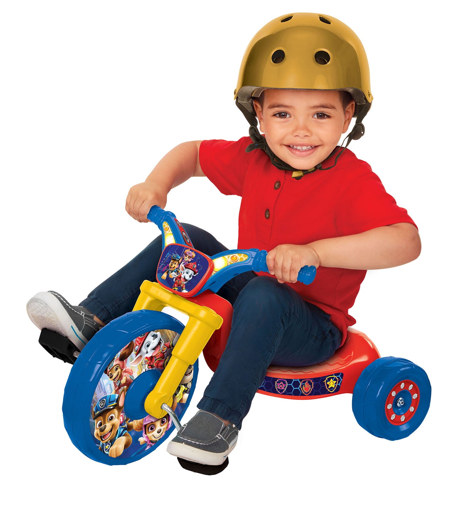 Paw Patrol 10 inch Blue Fly Wheel Junior Tricycle with Sounds