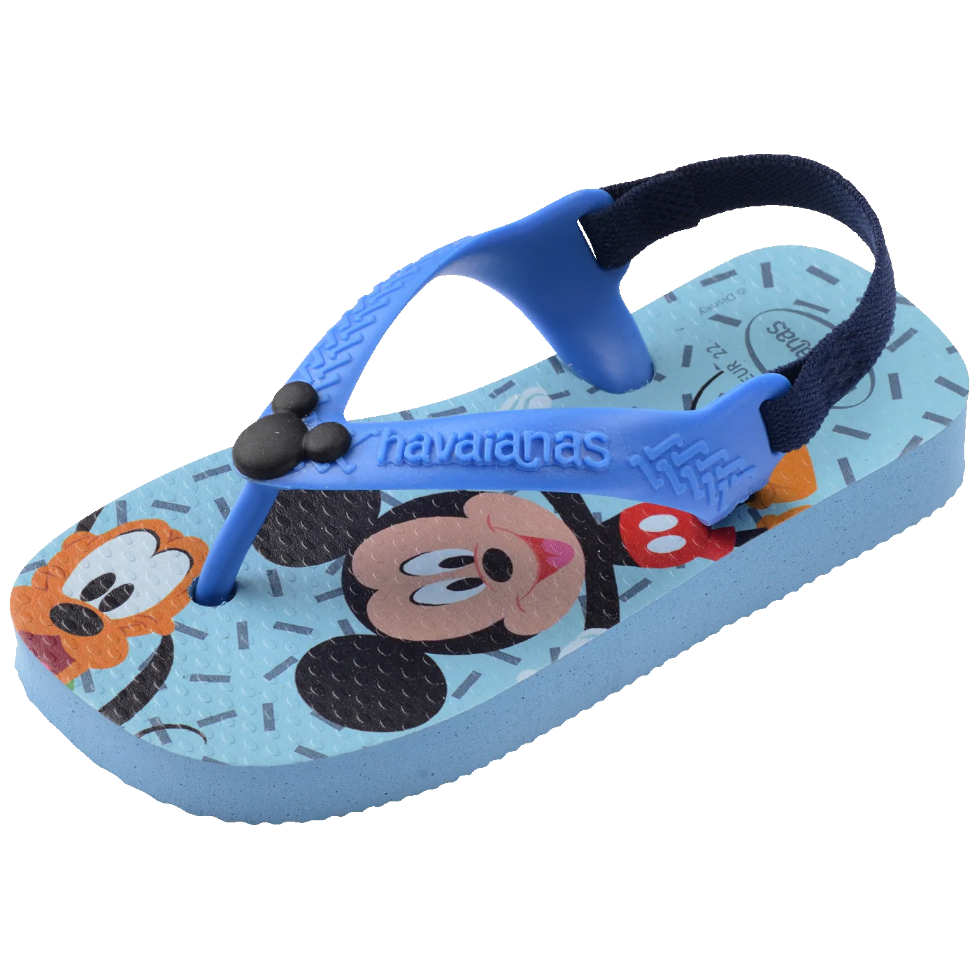 Chinelo Havaianas Baby Disney Classicos Mickey & Pateta