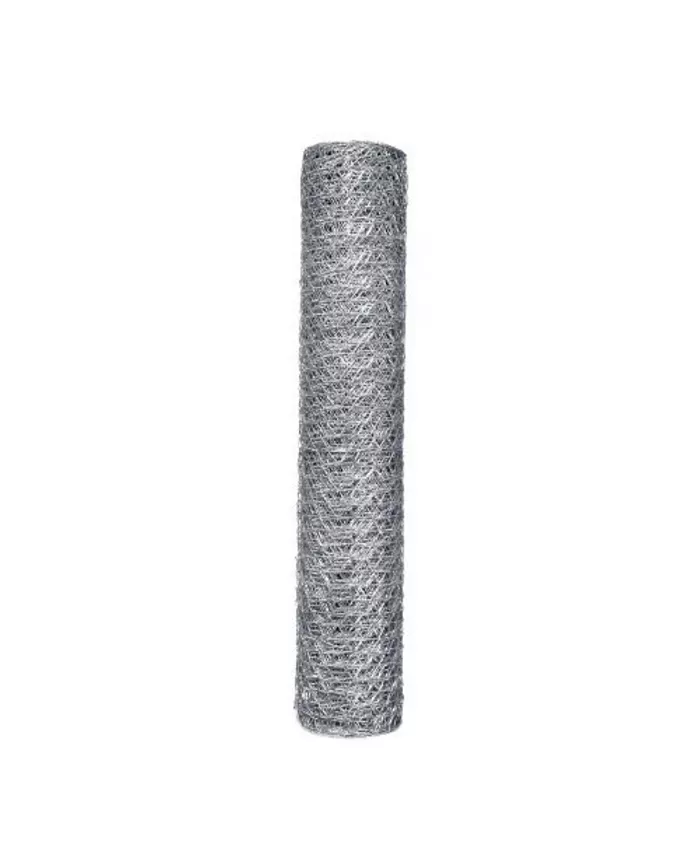 Origin Point (#162450) 20-Gauge Handyroll Galvanized Hex Netting， 24' H x 50 ' L