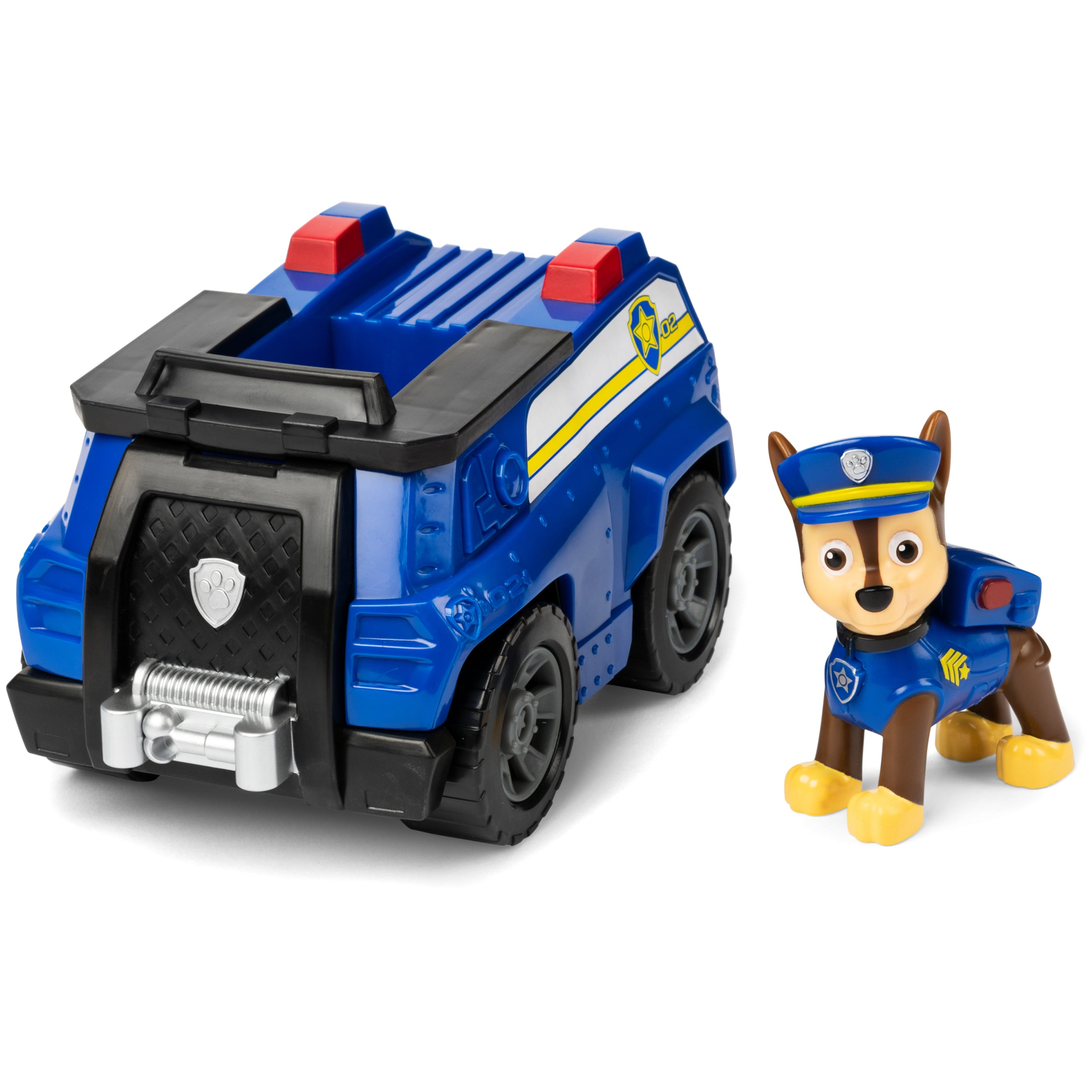 PAW Patrol， Chase’s Patrol Cruiser Vehicle with Collectible Figure