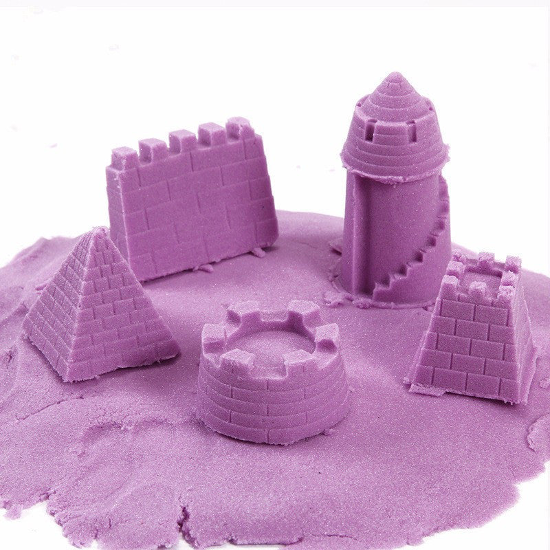 Party Yeah 6 Pcs/Set Model Kits Sand Clay Mold Kids Beach Pool Park Sand Castle Toy Set,
