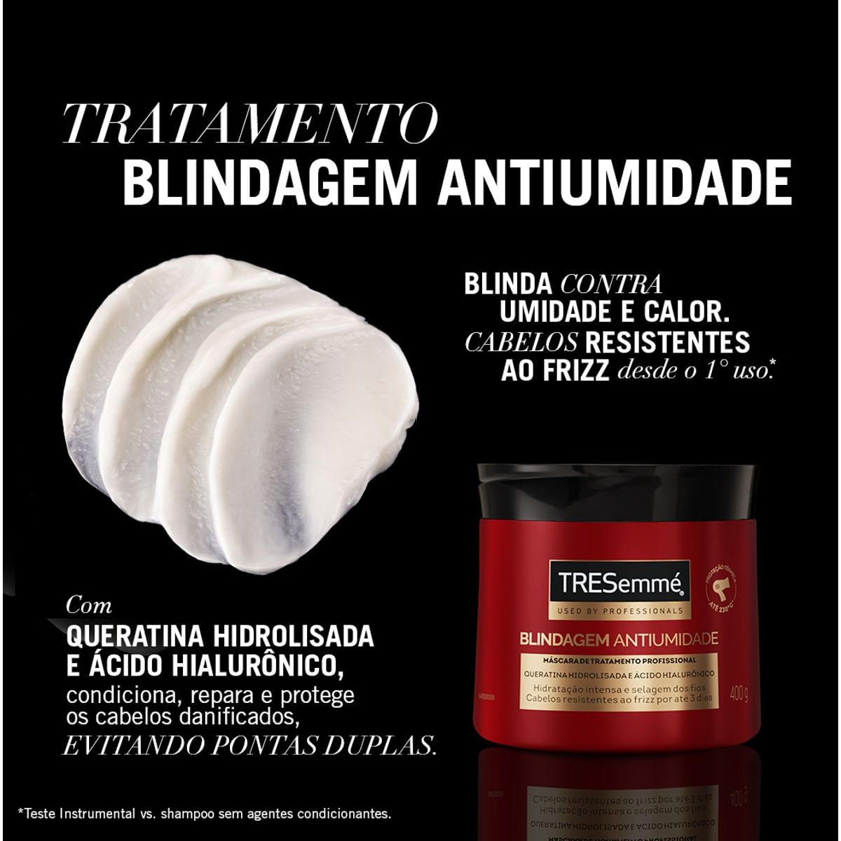 Mascara de Tratamento Tresemme Blindagem Antiumidade 400g