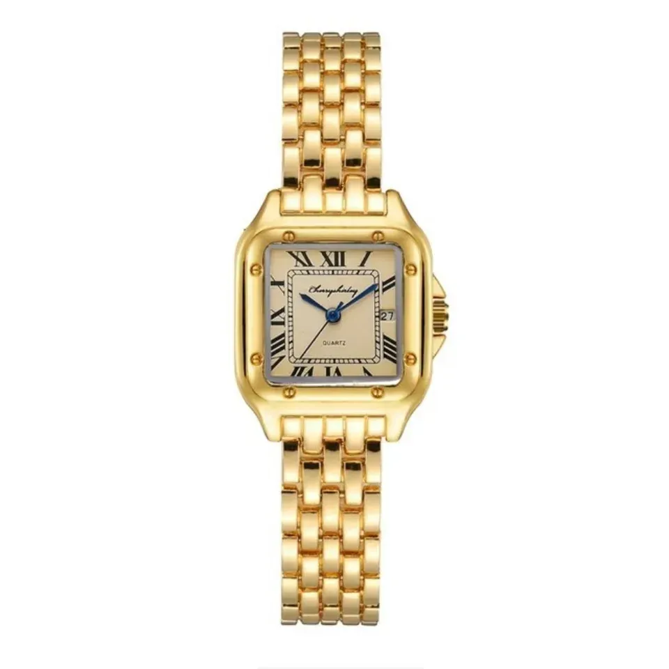 LIUYANGTIAN Fashion Women Watch Calendar Stainless Steel Luxury Ladies Quartz Watches Business Female Clock Bracelet Wristwatch