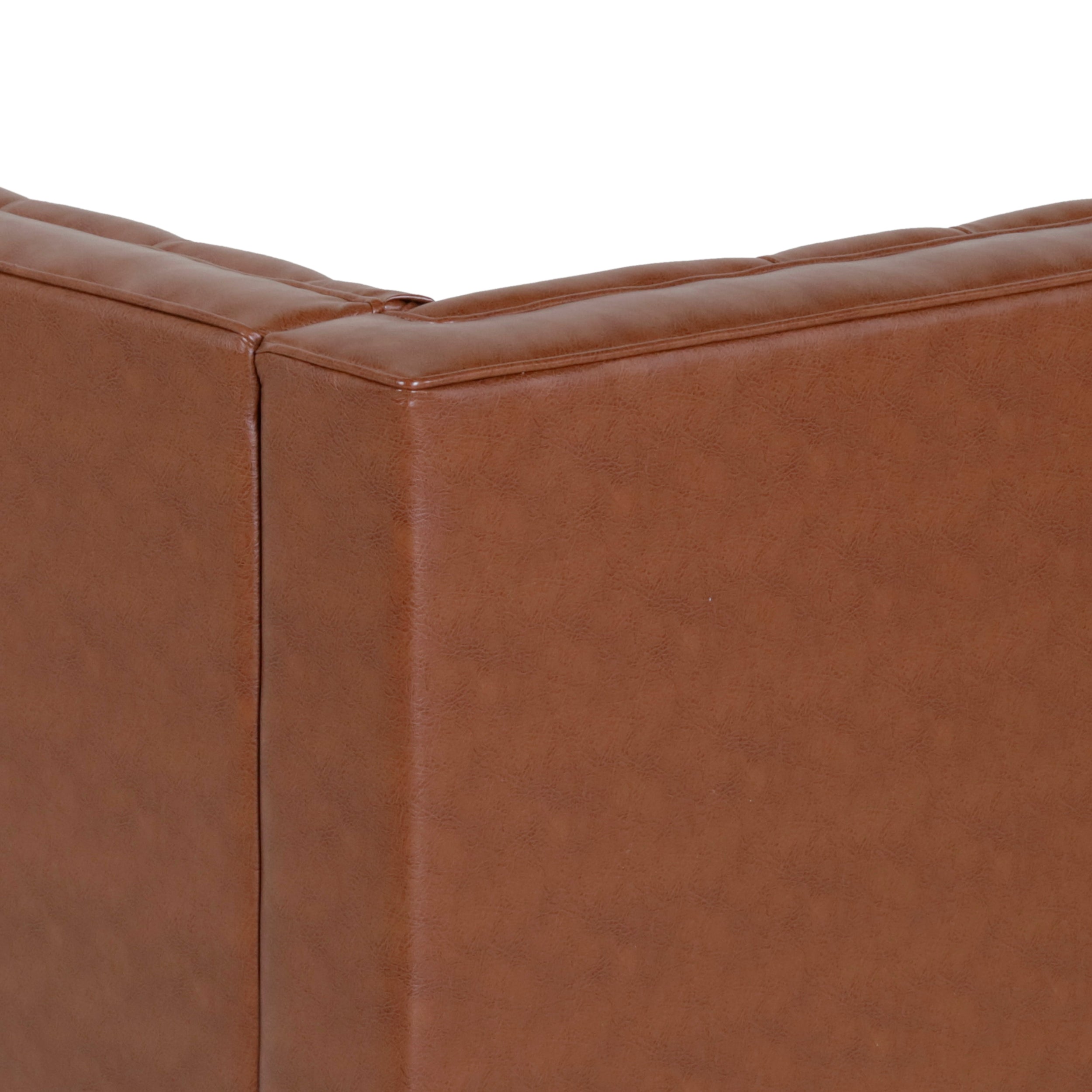 Bluffton Contemporary Tufted One Armed Chaise Lounge