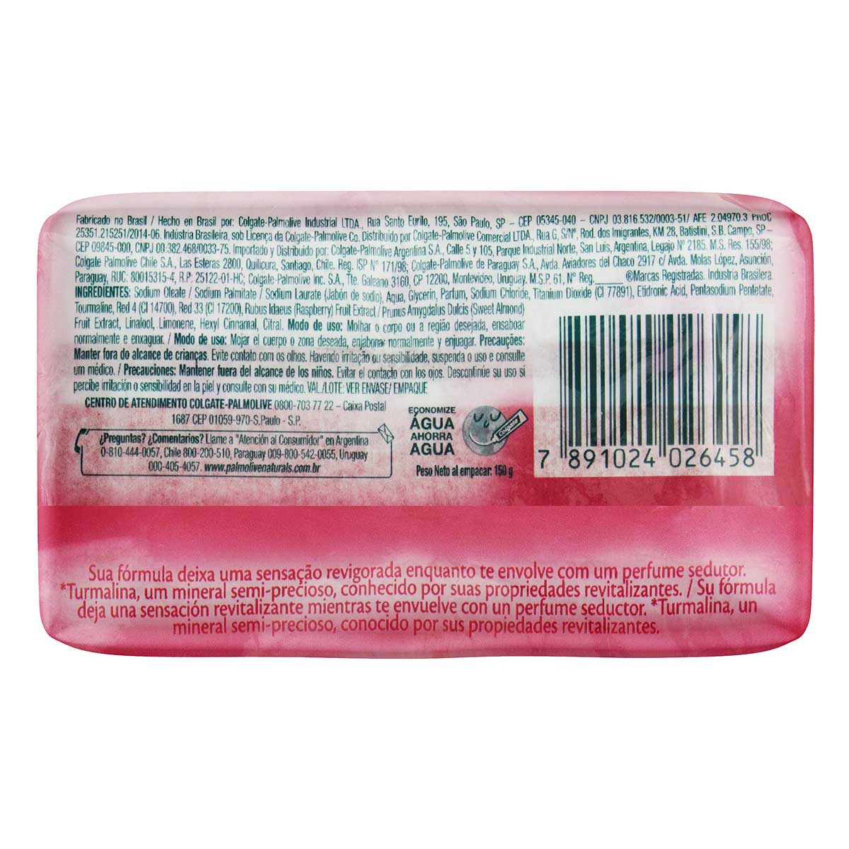 Sabonete em Barra Segredo Sedutor Palmolive Naturals Envoltorio 150g