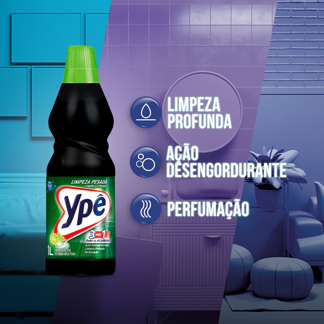 Limpeza Pesada Ype Lemon Extreme 1L