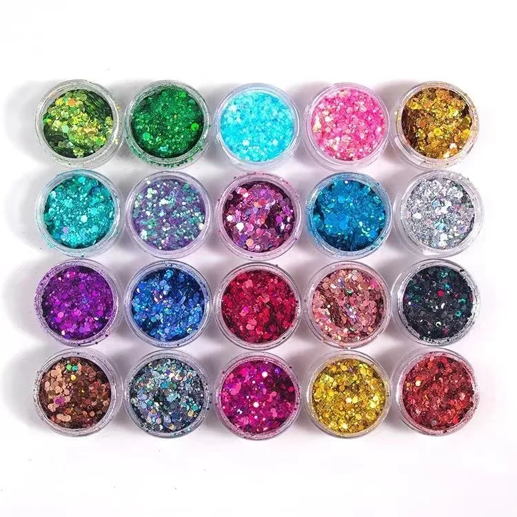 Body Eye Hair Nail Festival Chunky Holographic Glitter