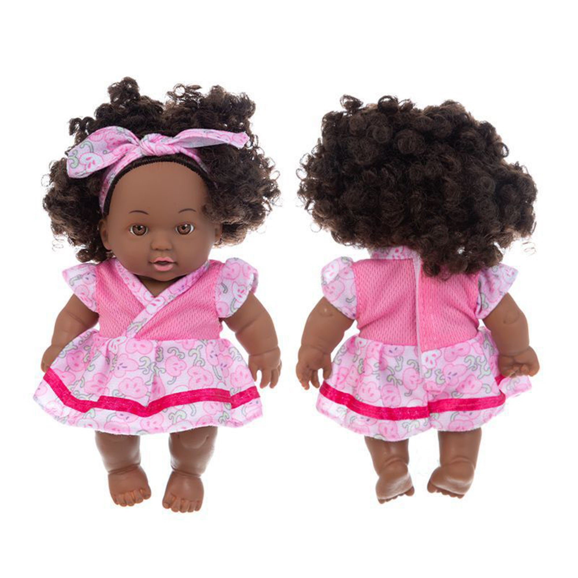 Baby Dolls Black African American Lifelke Newborn Baby Girl Doll