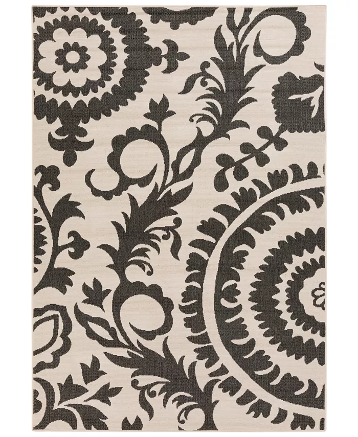 Surya Alfresco ALF-9612 Black 7'3