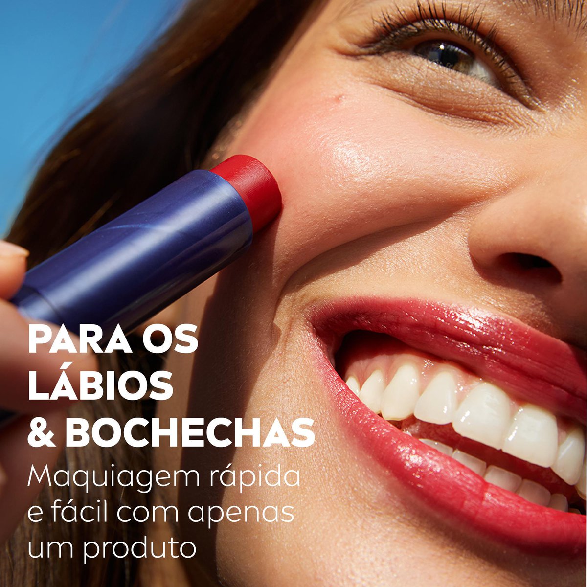 Hidratante Labial NIVEA Hidra Color Vermelho 4,8g