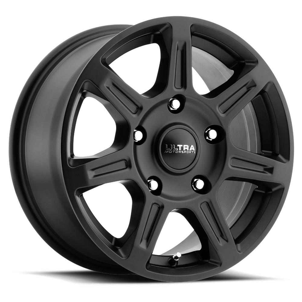 Ultra Wheel Company 450-6630SB+45 Ultra Wheel 450 Toil Satin Black Wheels