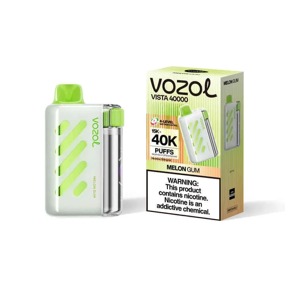 💨VOZOL Vista 40000 Puffs – Ultra Long-Lasting Smart Disposable Vape