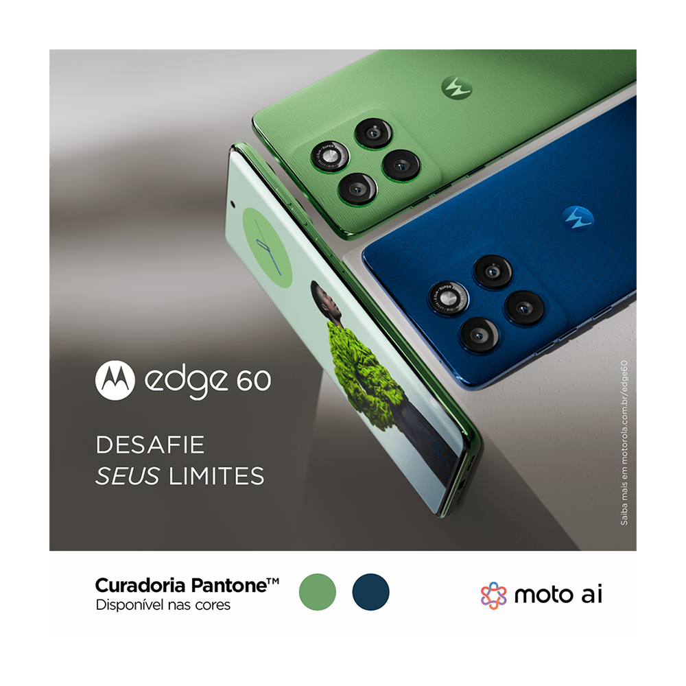 Smartphone Motorola Edge 60  Smartphone Motorola com entrega rápida.