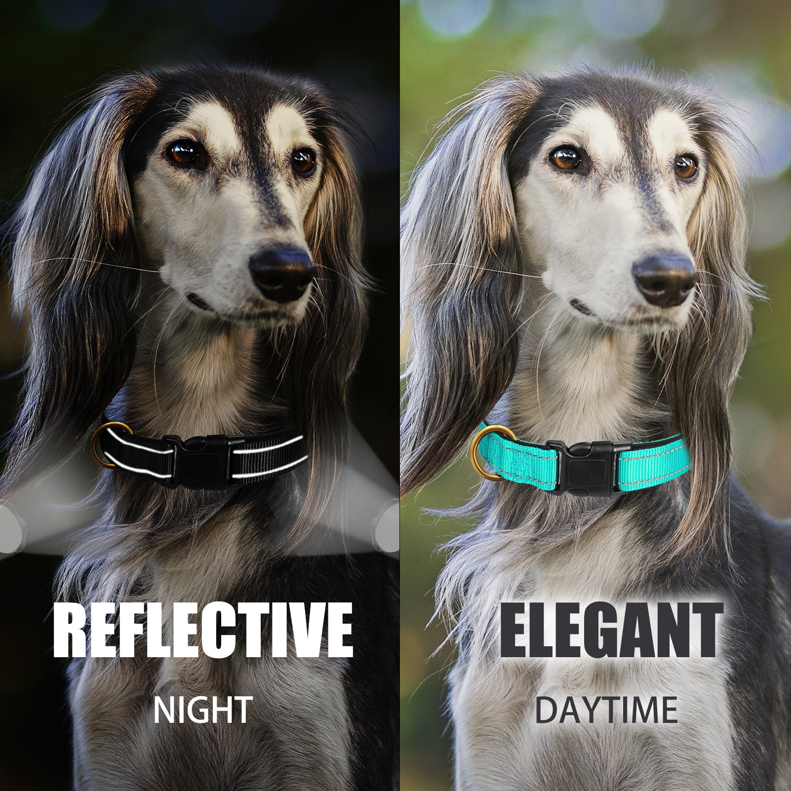 CHBORLESS Reflective Dog Collar Soft Comfortable Pet Puppy Collars