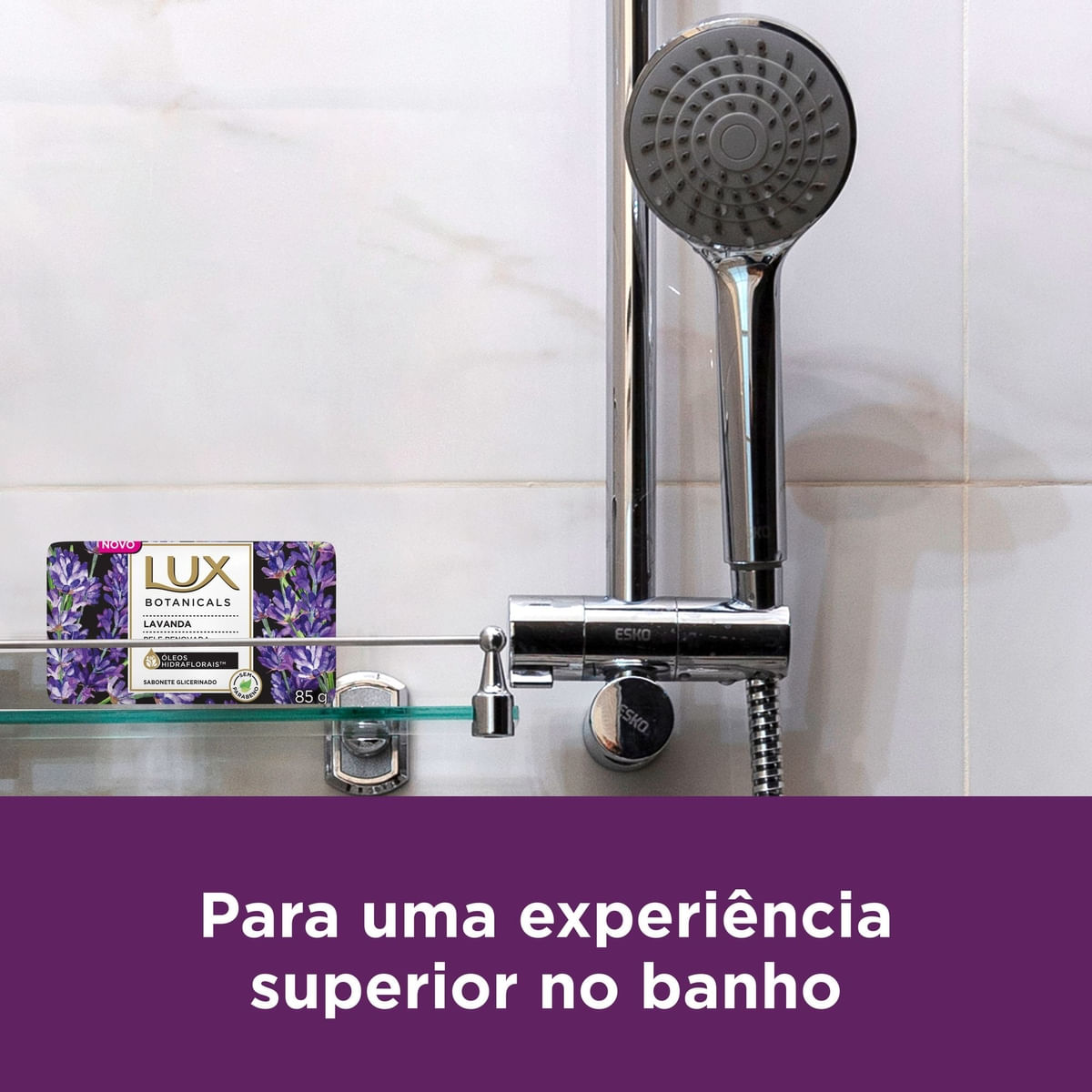 Sabonete em Barra Corporal Lux Botanicals Lavanda 85g