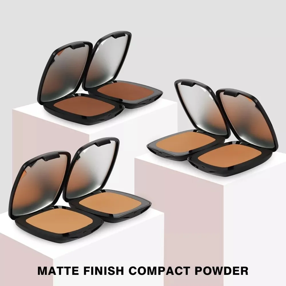 No Logo Custom Press Powder Palette Face Contour Private Label Bronzer Makeup