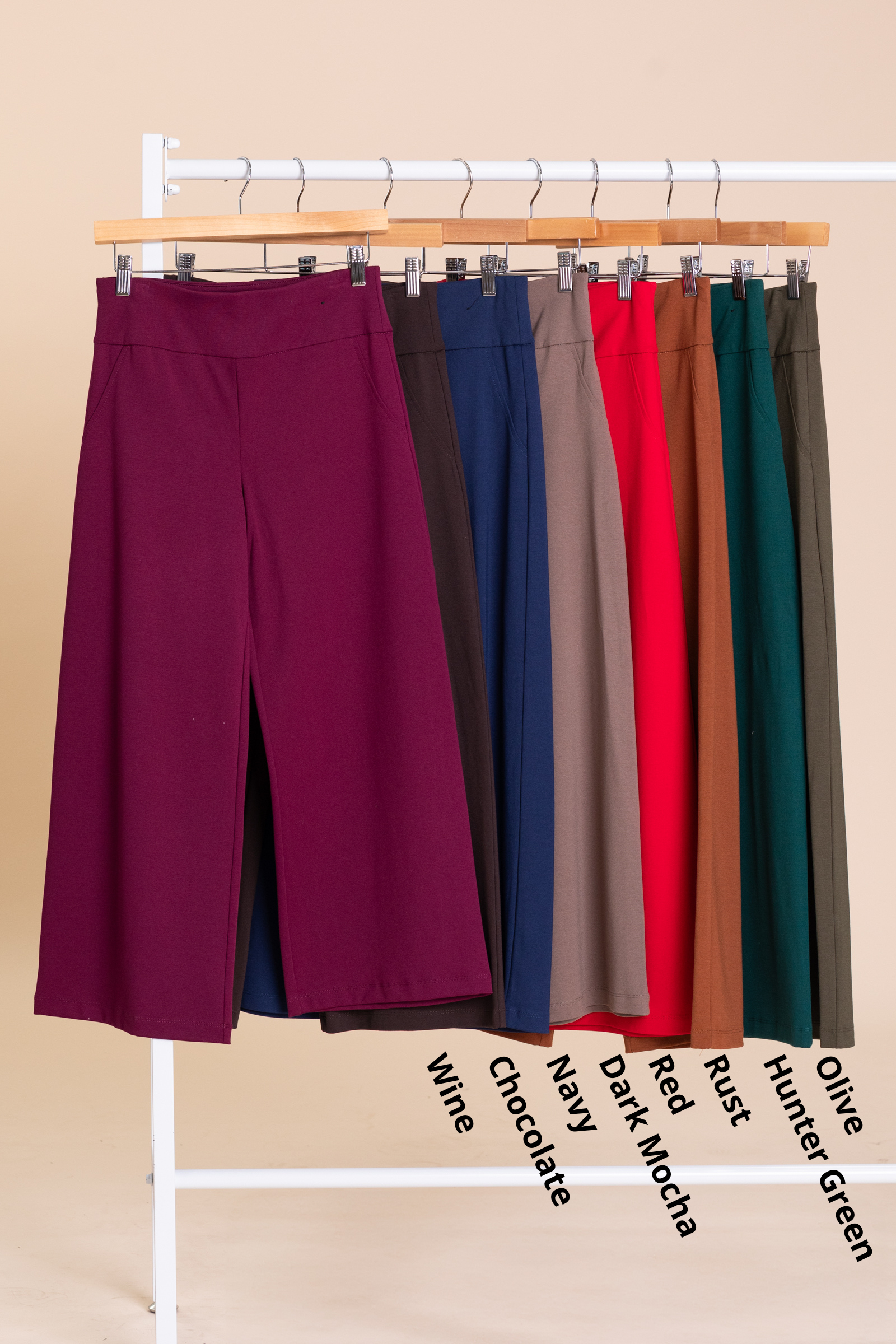 The Magic Cropped Wide Leg Pant