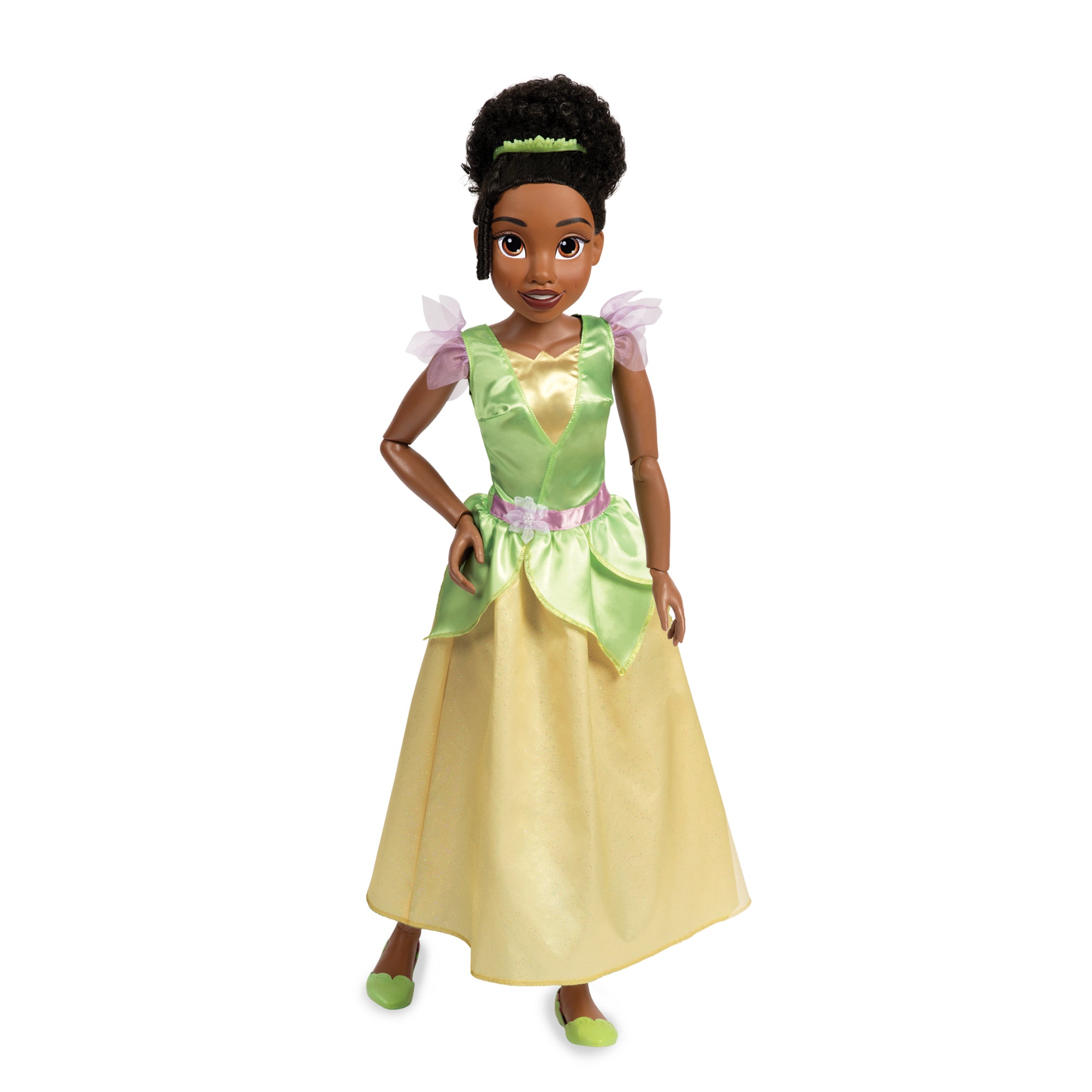 Disney Princess Playdate Tiana 32 Inch Fashion Doll with Sharable Accessories