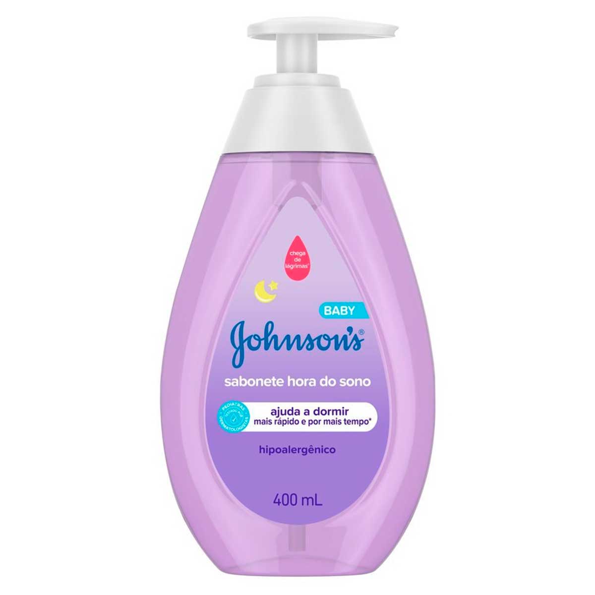 Sabonete Liquido Infantil Johnson's Baby Hora do Sono 400ml