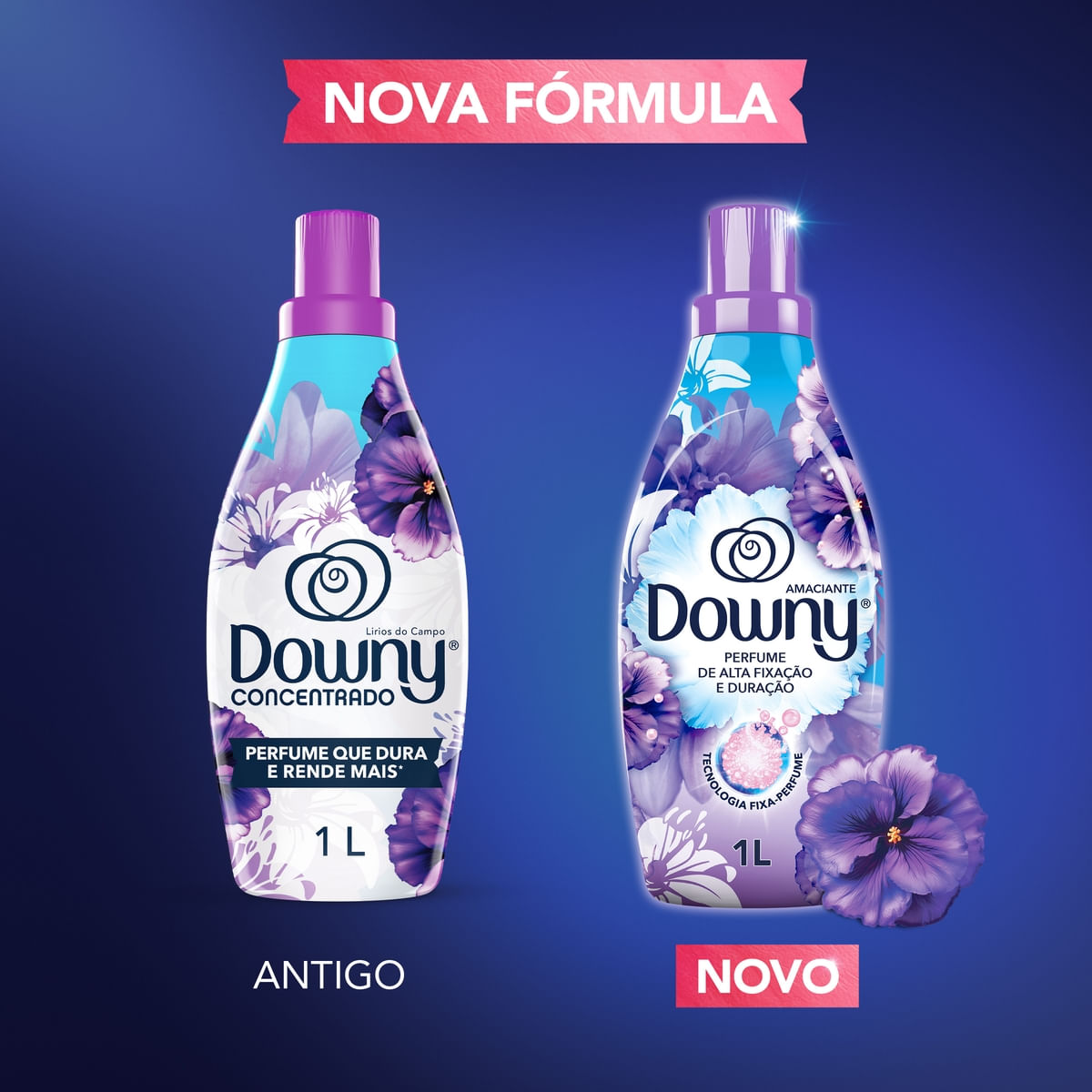 Amaciante Downy Concentrado Lirios do Campo 1 L