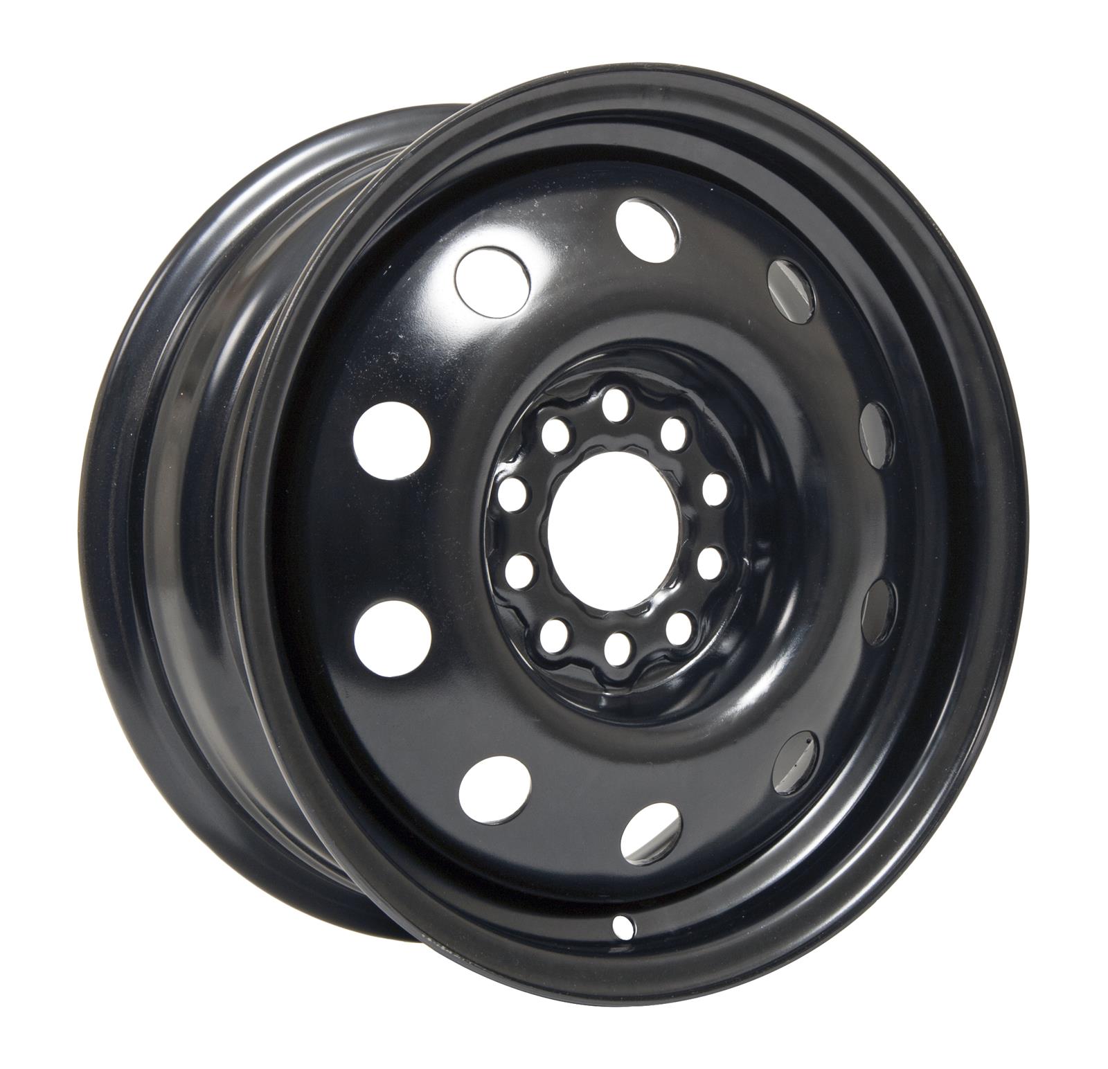 Allied Wheels 7056016 Allied 70 Series OEM and Snow Black Wheels