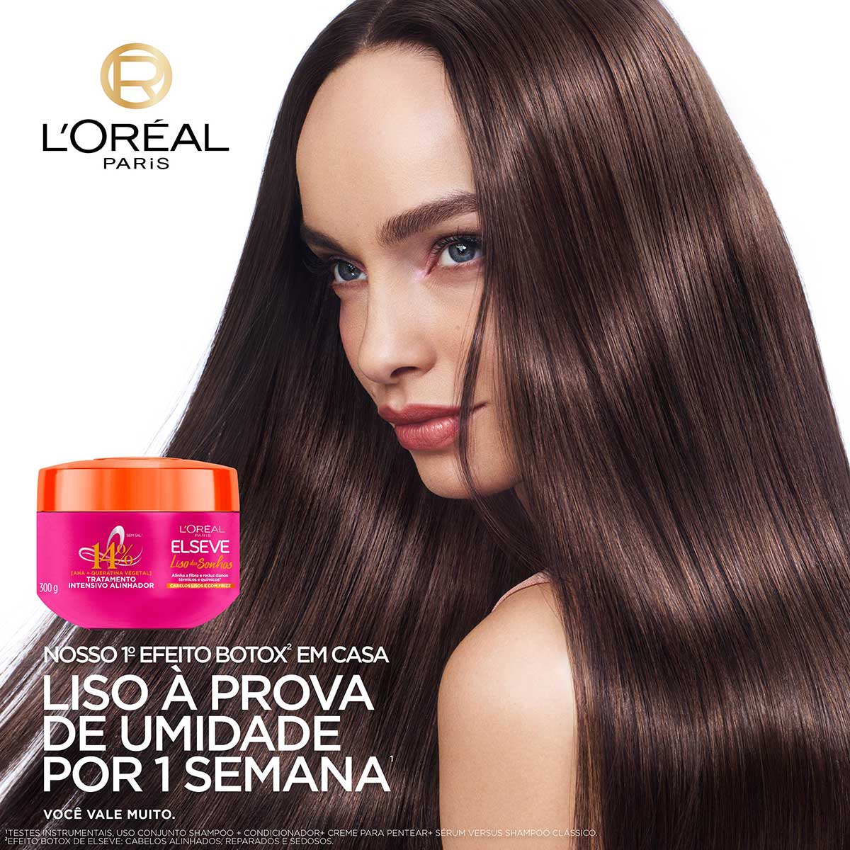 Creme de Tratamento Elseve Liso dos Sonhos 300g