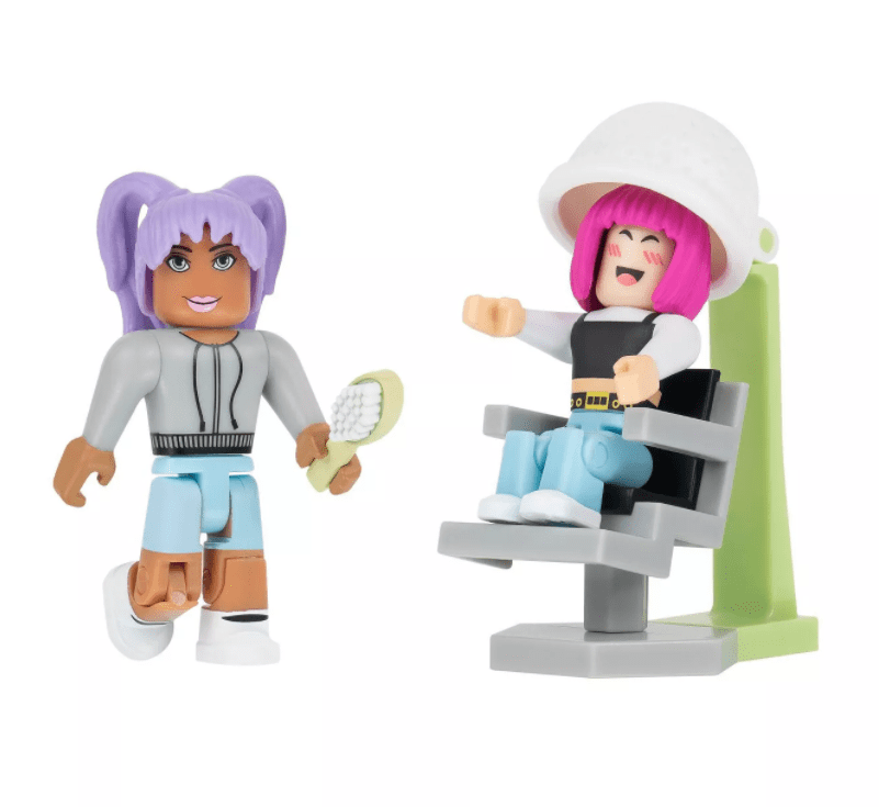 Roblox Celebrity - Game Packs (Brookhaven: Hair and Nails) W9