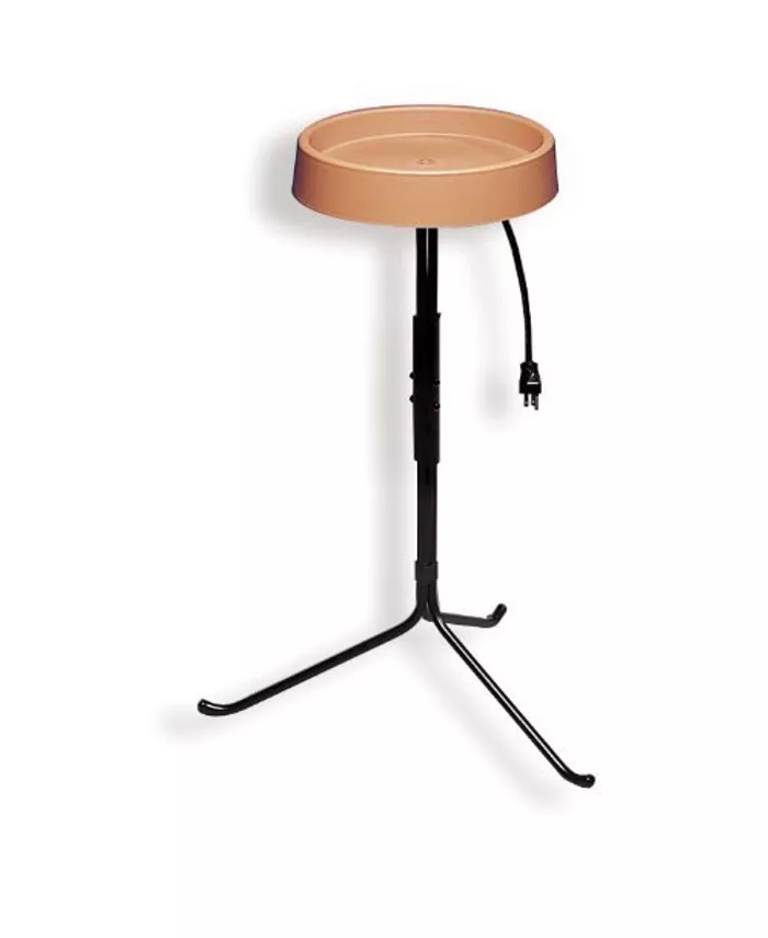 API 400 Heated Bird Bath with Stand 12in Diameter