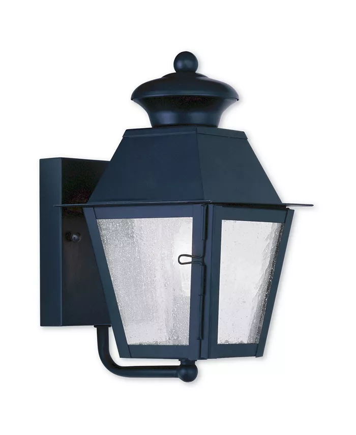Livex Mansfield 1-Light Small Outdoor Wall Lantern