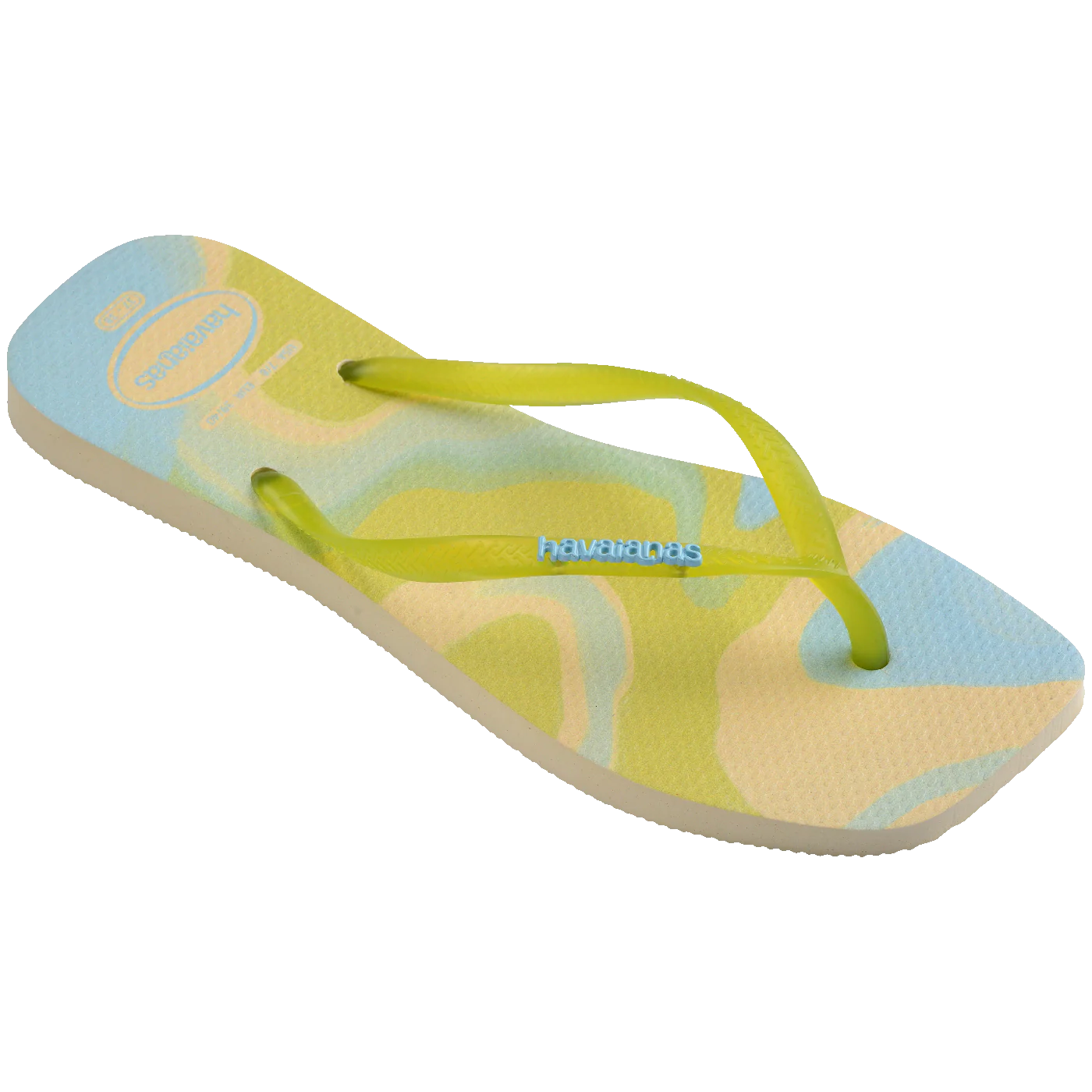 Chinelo Havaianas Slim Square Jelly
